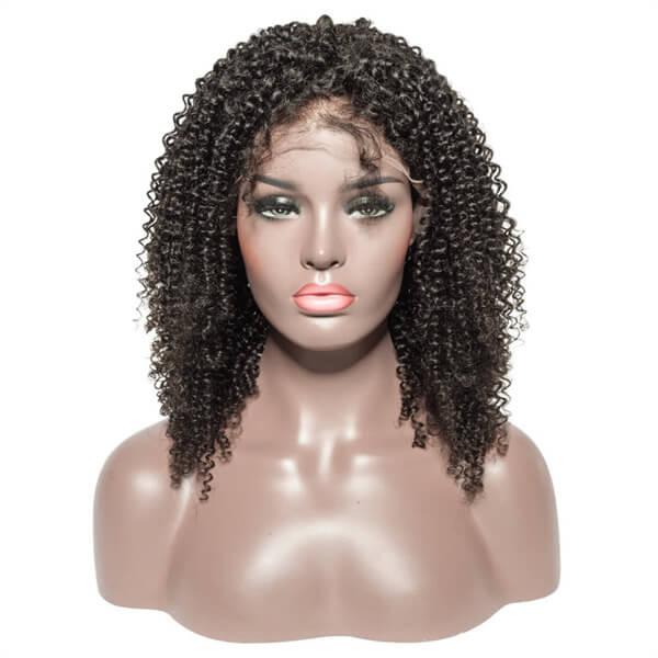 4x4 lace closure deep curly bob wig made with 100% human hair – natural short curly hairstyle
